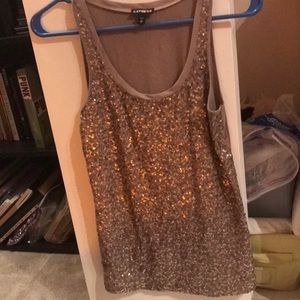 Sequined Express tank